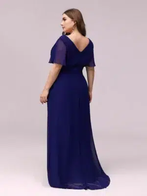 robe de cocktail bleue