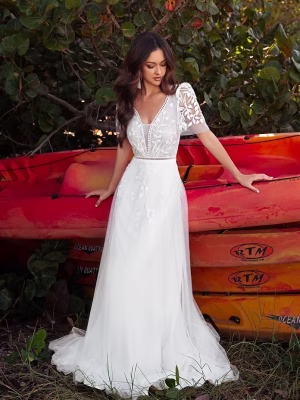 Robe de mariée Voile de la mariée - Fabienne Alagama
