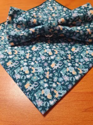 Noeud papillon et pochette liberty