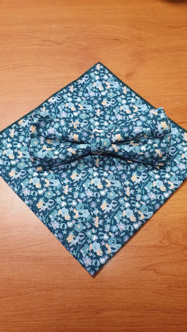 Noeud papillon et pochette liberty