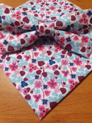 Noeud papillon et pochette liberty