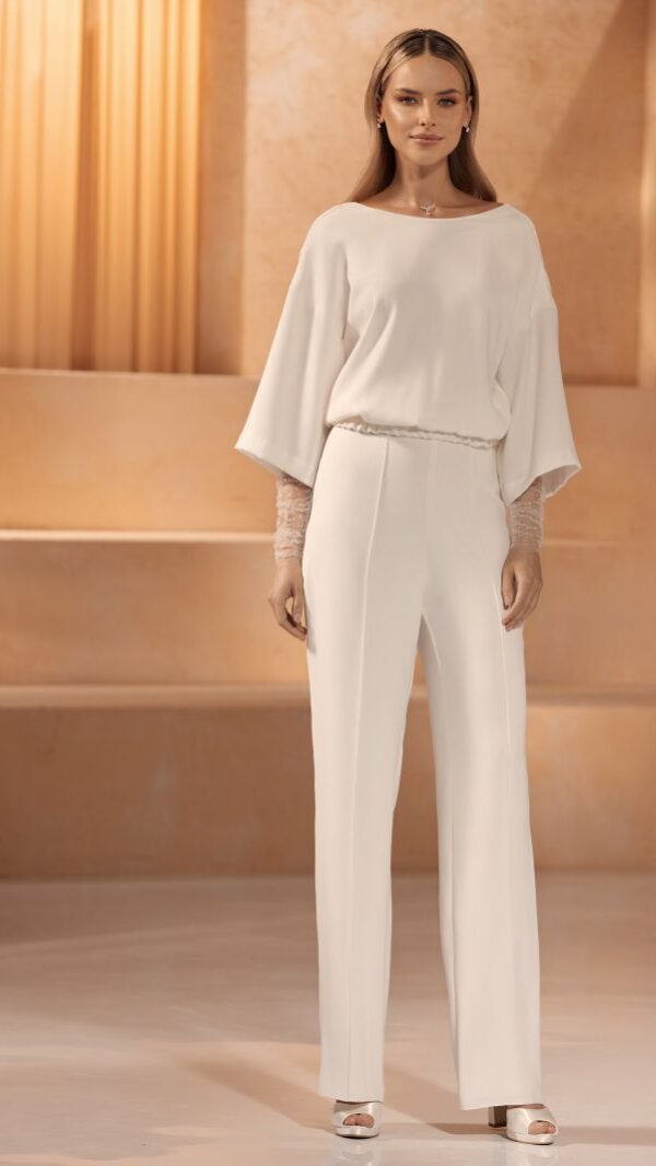 pantalon de mariée