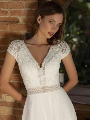 Robe de mariée RO624H - Créatif Paris