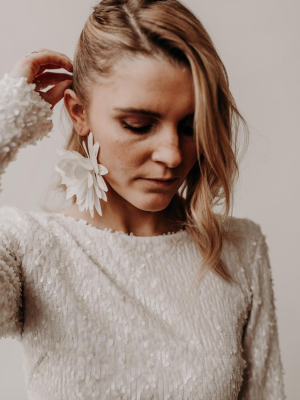 Boucle d'oreille Arty Flower - By Romance