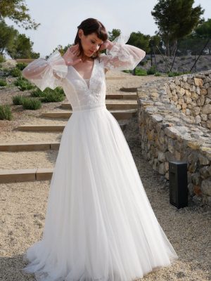 Robe de mariée Potentille - Création Bochet