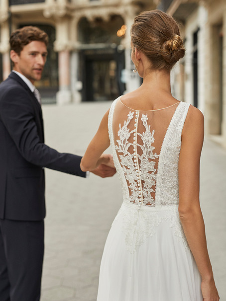 Robe de mariée boheme Fabula Luna Novias