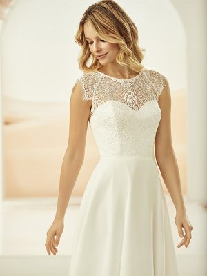 Robe de mariée courte