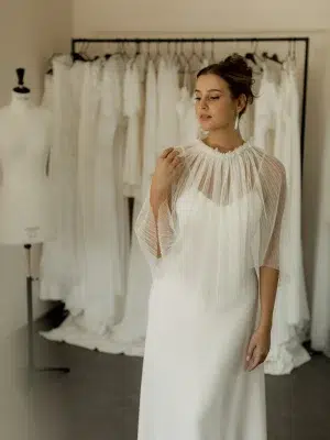 Robe de mariée + cape