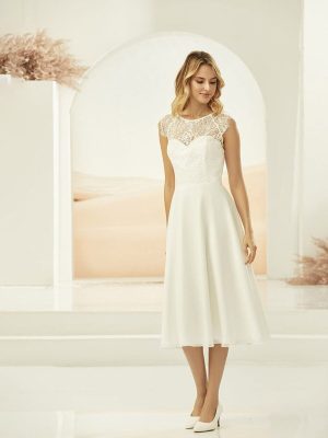 Robe de mariée courte