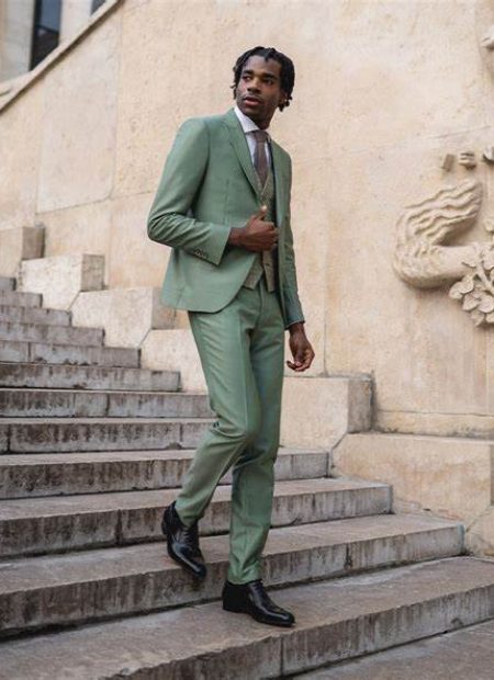Costume stenay Camilliano vert